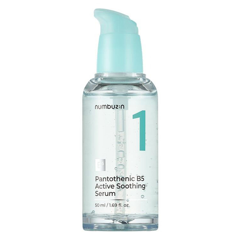 Numbuzin No.1 Pantothenic B5 Active Soothing Serum for Hydrating and Clear Skin 1.69Oz (50ml)